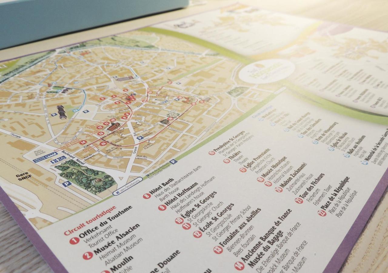 Appart'Azur Haguenau - Proche Gare Au Calme - Wifi - Lit Confort - Parking Facile Et Gratuit Zewnętrze zdjęcie